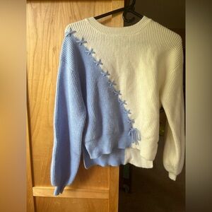 Francesca’s M cropped sweater!
